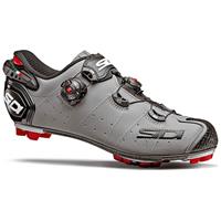 Sidi Drako 2 SRS Matt MTB-Schuhe 2019 - Matt Grey/Schwarz