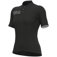 Alé Damen Solid MC Trikot (Colour Block) - Schwarz