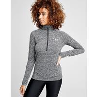 underarmour Under Armour Tech 1/2 Zip LS Women schwarz/grau Größe LG