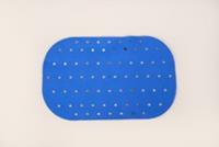 Anti-slip bad- en douchematten - badmat klein blauw - 