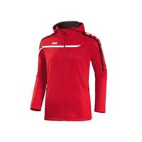 Jako Hooded Jacket Performance Women - Sportjas Rood