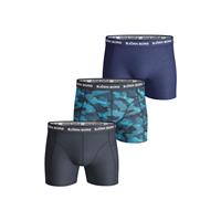 BJÖRN BORG Herren Boxershorts 3er Pack - Pants, Cotton Stretchogobund, blau/camouflage