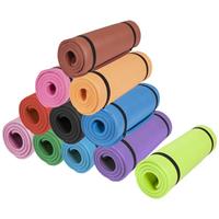 Yogamat Deluxe (190 x 60 x 1,5 cm) geel