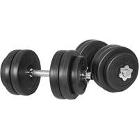 Dumbellset 30 kg Kunststof