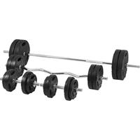 Gorilla Sports Hantelset Kunststoff Gripper 100 kg