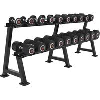 Professioneel Dumbell Rack Staal&kunststof-20 dumbells