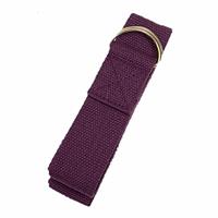 Yoga Riem D-ring Katoen Paars