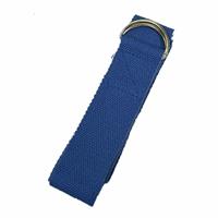 Yogi & Yogini Yoga Riem D-ring Blauw Katoen