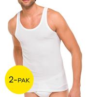 Schiesser Tanktop van katoen in 2-pack