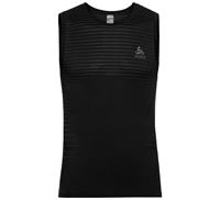 Odlo Herren Suw Crew Neck Singlet Performance Tanktop Schwarz)