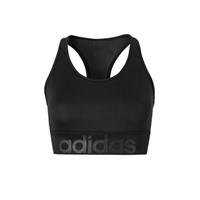 adidas performance Level 1 sportbh zwart