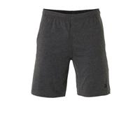 Donnay Korte joggingbroek - Donker grijs gemêleerd