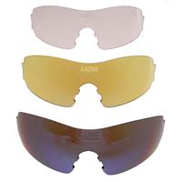 Brillen-set Fahrradbrille M1blau/gelb/transparent