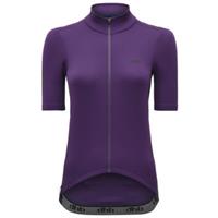 dhb Damen Aeron Rain Defence Kurzarmtrikot - Lila