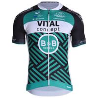 Noret VITAL CONCEPT-B&B Hotels 2019 fietsshirt met korte mouwen, voor heren,