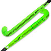 Brabo Hockeystick TC-4 CC Mid Bow Fluor Lime