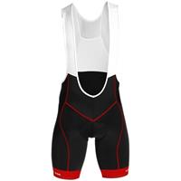 Fahrradhose, BOBTEAM Scatto kurze Trägerhose, für Herren, 