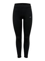 Geborstelde Sportlegging Dames Zwart