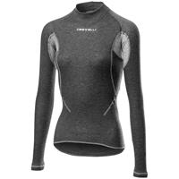 Castelli Women's Flanders 2 Warm Long Sleeve Baselayer - Grey - S