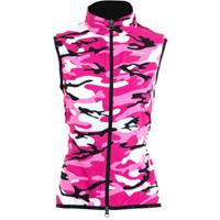 Primal Women's Camo Wind Vest - Pink-Black