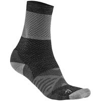 Craft Herren, Damen XC Warm Sock, Asphalt-White