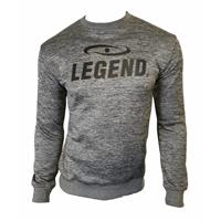 Legend Sports logo sweater grijs 