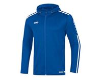 Jako Striker 2.0 Kapuzenjacke royal/weiß