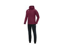 JAKO Classico Trainingsanzug Polyester mit Kapuze maroon