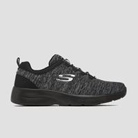 Skechers Damen Sneaker mit Schnürung, schwarz, schwarz/grau