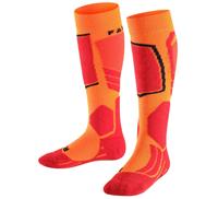 Falke Kinder Skistrümpfe SK2, rot/orange, 23-26, 23-26