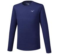 Mizuno Impulse Core LS T-Shirt blau/Koralle