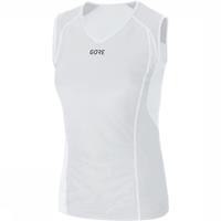 Gore Wear damesonderhemd zonder mouwen Windstopper, lichtgrijs-wit dames on
