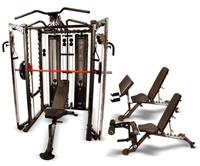 Inspire Fitness SCS Smith Cage Systeem Black + Bench - Gratis Levering