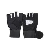 Fitness handschoen legend mesh zwart/wit 