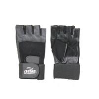 Legend Sports Fitness handschoen leder zwart legend 