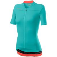 Castelli Anima 3 Jersey Light Torquoise Brilliant Pink XL