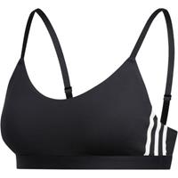 Adidas Women's All Me 3 Stripe Bra - Sportbeha's