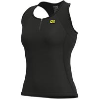 Alé Women's Solid Colour Top  - Schwarz