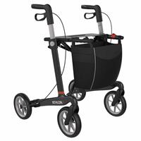 Rehasense Carbon Rollator Athlon SL mit Softbereifung Schwarz L