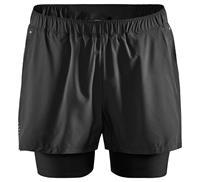 Craft Herren Essence 2-in-1 Stretch Shorts Schwarz)