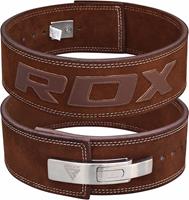 RDX Sports RDX Powerlifting Leren Riem Pro - Met Gesp