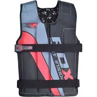 RDX Sports RDX R1 Gewichtsvest - Zwart / Rood - Verstelbaar van 10 tot 18 kg