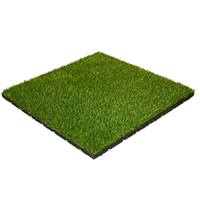 sporttrader Rubber Tegel met Kunstgras Toplaag - 50 x 50 x 3 cm