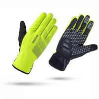 GripGrab Ride Waterproof Hi-Vis Winter Gloves - Fluorescent Yellow