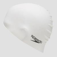 Speedo flat siliconen cap wit