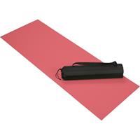 Rode yoga/fitness mat 60 x 170 cm Rood