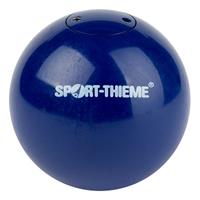 Sport-Thieme Wettkampf-Stoßkugel "Stahl", 2 kg, Blau, ø 80 mm