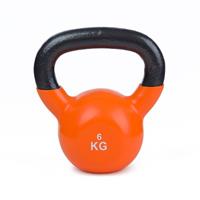 Sport-Thieme Kettlebell Vinyl, 6 kg, Orange