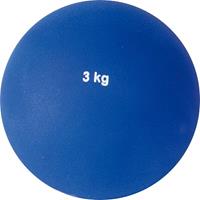 Sport-Thieme Stoßkugel aus Kunststoff, 3 kg, Blau, ø 121 mm