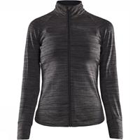 Craft Women's Ideal Thermal Jersey  - Black Melange